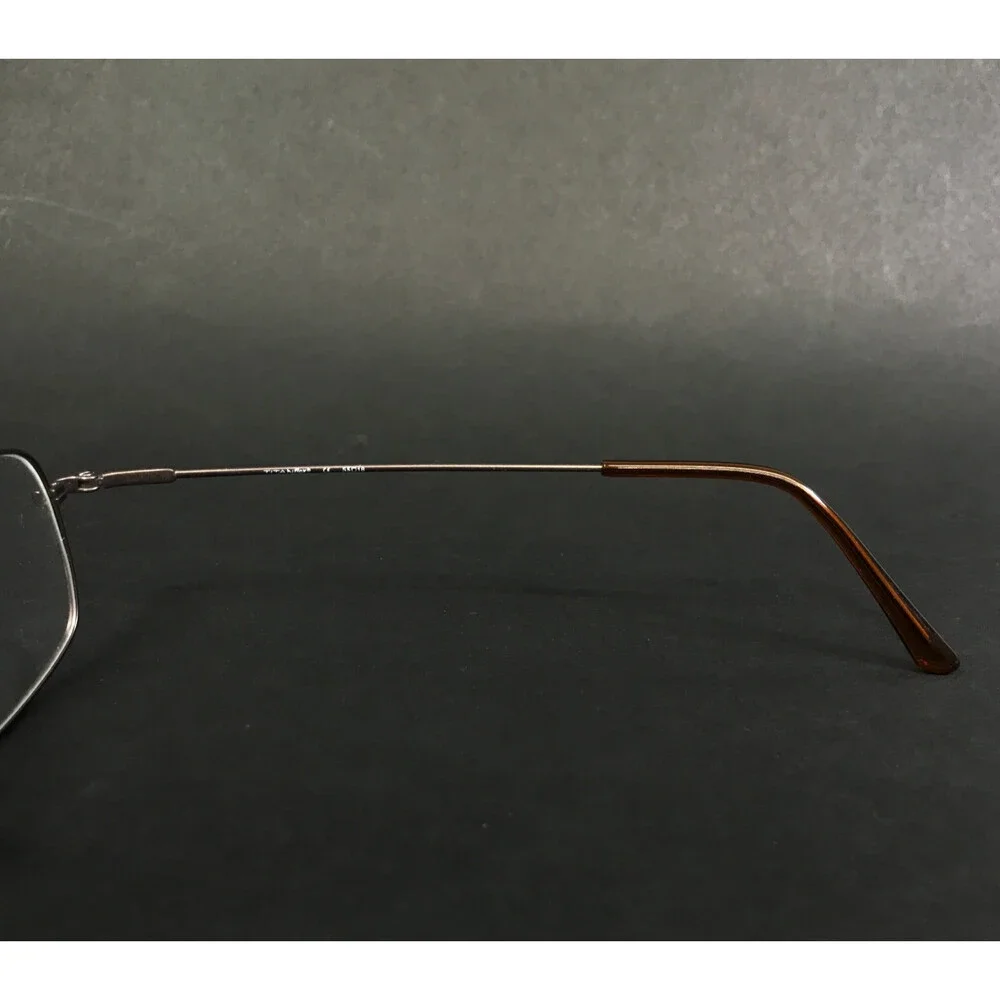 Eschenbach Eyeglasses Frames Titanflex 3692 60 Brown Rectangle 55-18-140
